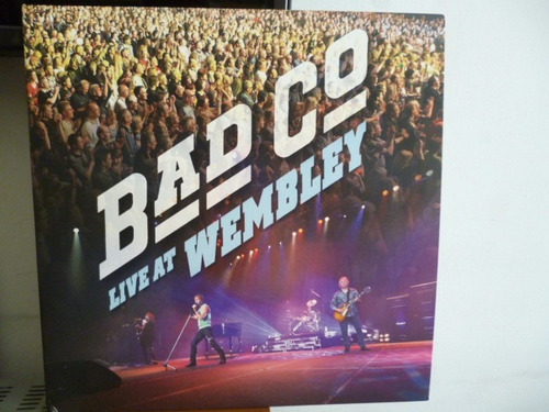 Bad Company Live At Wembley Vinilo Doble Transparent Jcd055