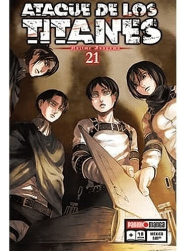 Manga Ataque De Los Titanes Nº21 - Panini