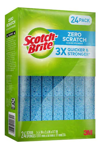 Esponja Antiarañazos Scotch Brite De 24 Quilates