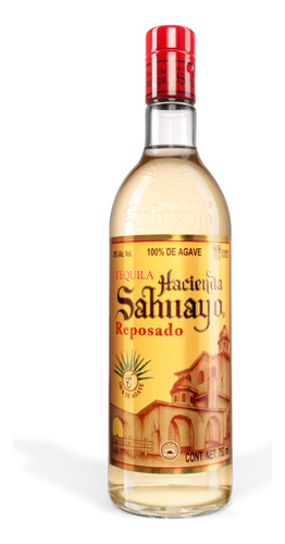 Tequila Reposado 100% Hacienda Sahuayo 750ml