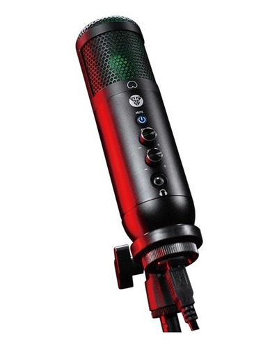 Microfono Fantech Leviosa Mcx01 Rgb Codensador Usb Pc Gamer