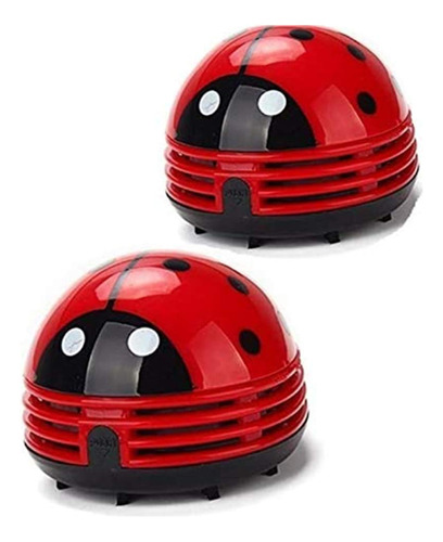 Ladybug - Mini Aspiradora De Esquina Inalambrica Para Escrit