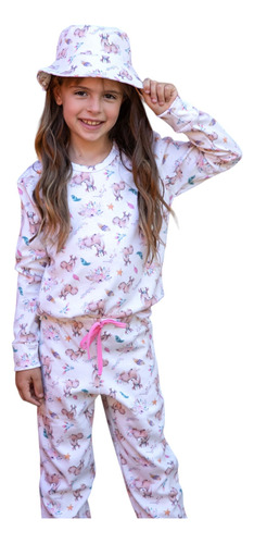 Pijama Nena Infatil Estampado Bambi Bianca Secreta 24556
