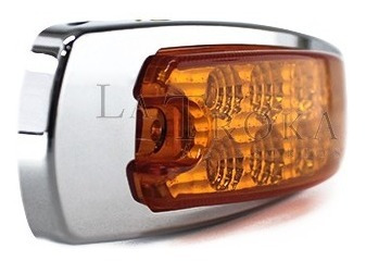Plafon Led Tipo Peterbil C/ Estrobo Ambar
