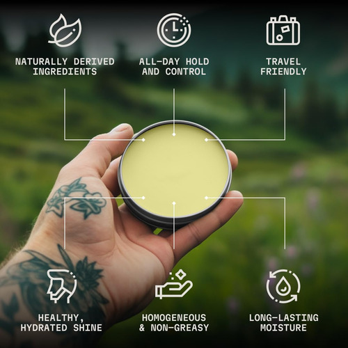 Striking Viking Vanilla Beard Balm Condicionador Para Barba - Baunilha 60g