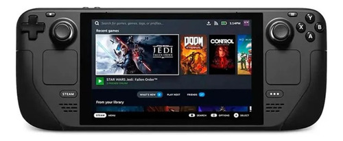 Consola Valve Steam Deck 256 Gb Pantalla Lcd Color Negro Negro