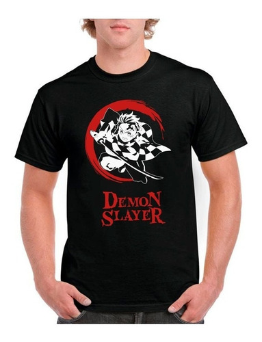 Polera Estampada Demon Slayer / Tanjiro R382g382