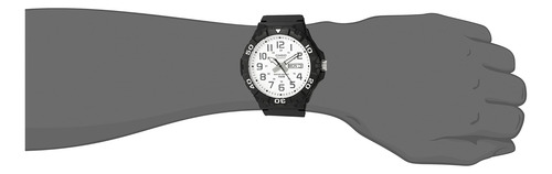 Casio Reloj Negro De Cuarzo Con Pantalla Analógica Estilo Bu