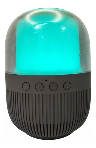 Mini Bocina Speaker Inalambrico Luz Led Rgb Música Portátil 