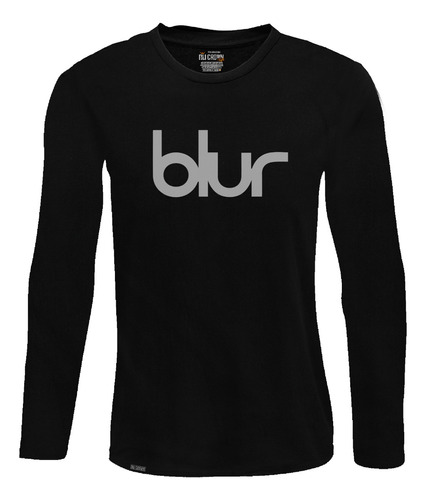 Camiseta Manga Larga Blur Banda Rock Metal Lbo2