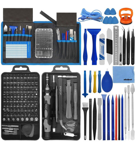 Kit Destornillador + Puntas Multifuncion Ogodeal 155 En 1