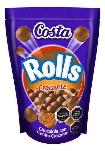Chocolate Rolls Crocante 100g