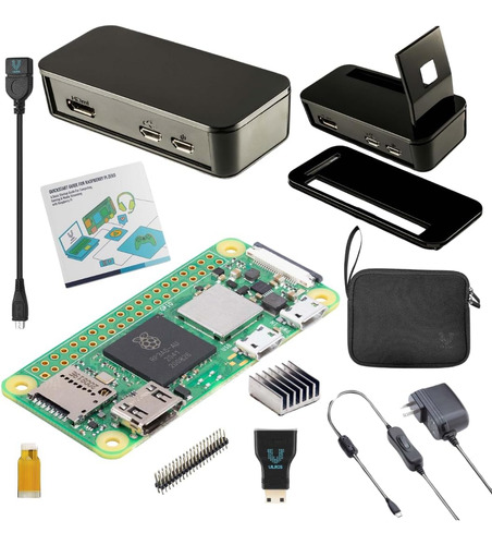 Vilros Raspberry Pi Zero 2 W Basic Starter Kit Con Estuche A