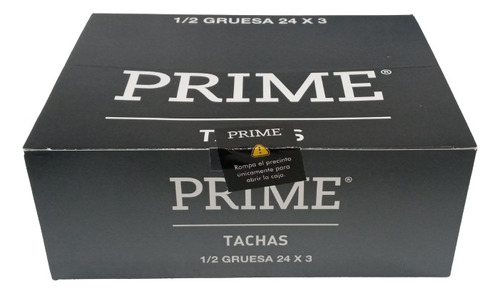 Preservativo Prime Tachas Caja X 72 Unidades - 24 X 3