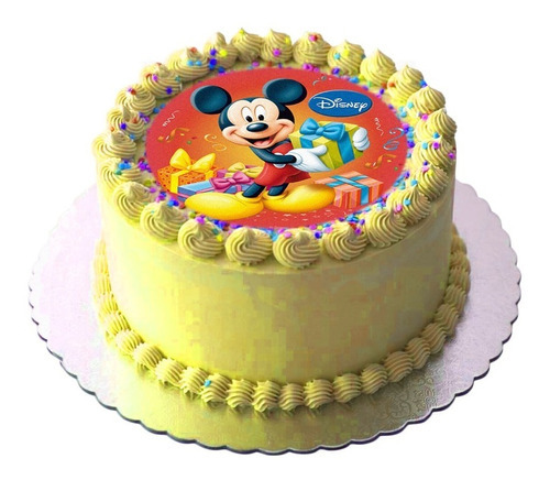 Láminas Comestibles Mickey Mouse Para Tortas En Horas