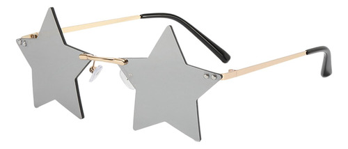 Gafas De Sol Con Forma De Estrella De Moda Para Mujer Y Homb