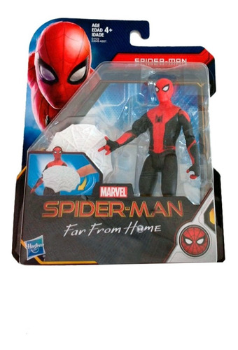 Spiderman Far From Home Traje Combinado Escudo Telaraña