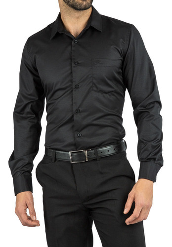 Camisa Marco Negro John Holden