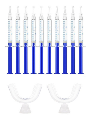 10 X 3ml Peróxido Carbamida 44% - Blanqueamiento Dientes