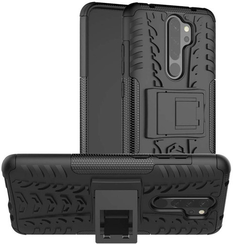 Estuche Protector Jkase Xiaomi Redmi Note 8 Pro - Negro