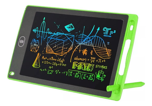 Pizarra Mágica Tableta 10 PuLG. Lcd Escritura Digital Dibujo Color Verde