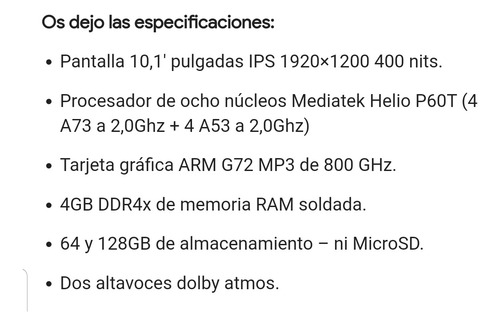 Tablet Lenovo Ideapad Duet Chromebook
