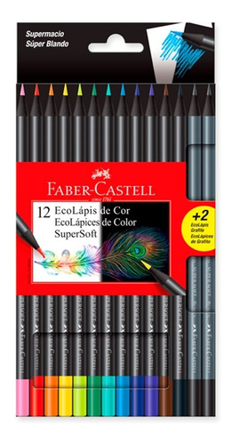 Colores Faber Castell Super Soft X 12 Unidades