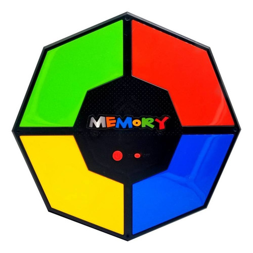 Memory Game Luces Y Sonido. 23cm X 23cm. Mpuy