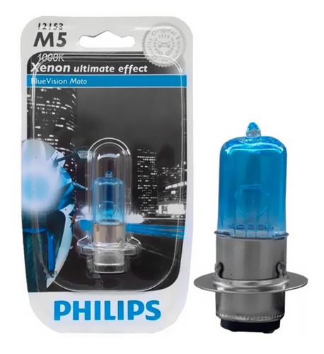 Lampada Moto M5 12v 35w 4000k Philips 