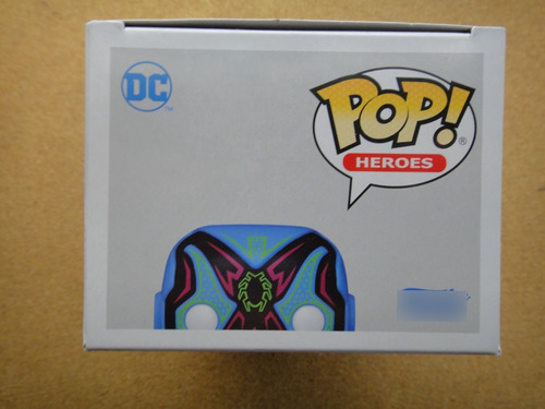 Funko Pop Heroes Dia De Los Dc Blue Beetle (Usado)