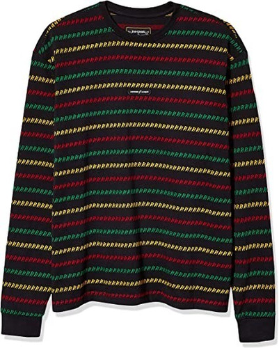 Franela Manga Larga Element Rasta Talla Xl Original Oferta