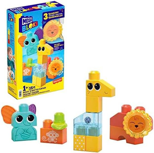 Mega Bloks Juguete De Construcción Sensorial Fisher-price, R