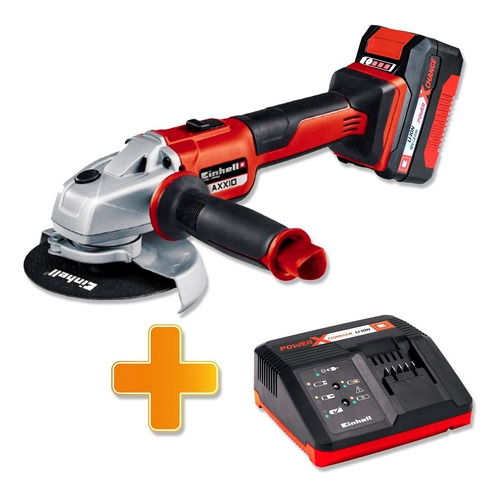 Amoladora Brushless Inalambrica 125mm Einhell Bateria 4 Amp