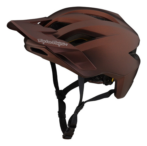 Casco Para Bicicleta Troy Lee Designs Flowline Orbit Cinamon Color Cinnamon Talla Xl/2x