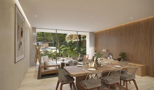 Villa Para Renta Vacacional En Tulum Con Alberca Privada, 3 Habitaciones Y Acceso A La Playa