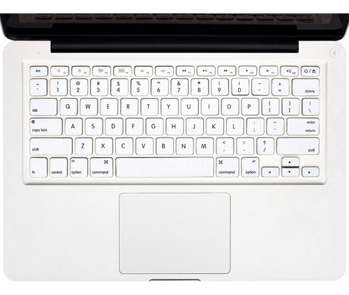 Protector Teclado Ingles Macbook Todos Los Modelos Colores Color Blanco Modelo A1708 / A1534