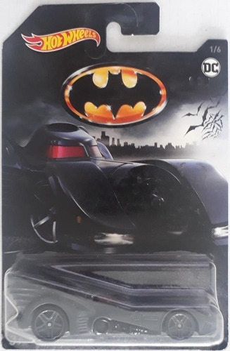 Hot Wheels Batmobile #1/6 Dc Comics Especial Unico!