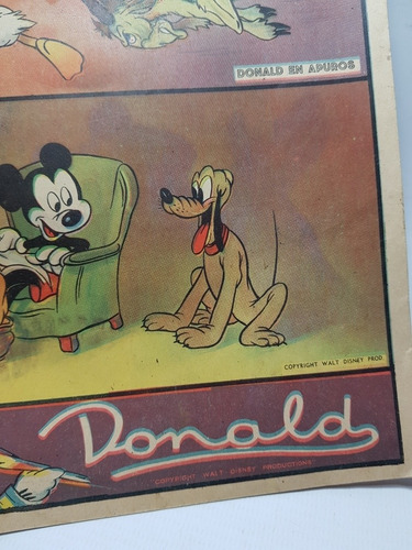 Imagen 7 de 9 de Donald Walt Disney Antiguo Cuaderno Infantil Mag 56268