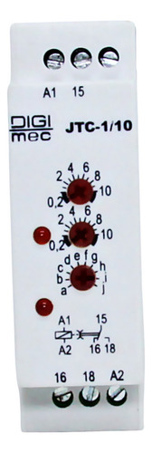 Rele De Tempo Cíclico Multi-escala Jtc-1/10 Digimec