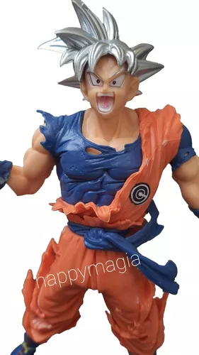 Boneco Dragon Ball Z Goku 20cm Cinza Ultra Instinct Prateado - DS - Bonecos  - Magazine Luiza