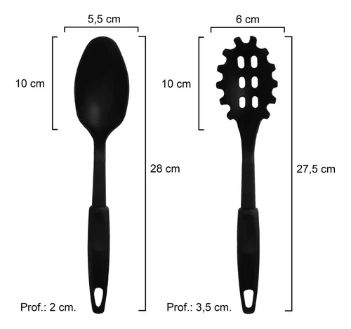 Set de Utensilios de Nylon para Cocina (6 Piezas + Base Giratoria) –  Westinghouse