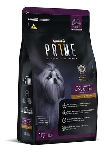 Ração Para Cães Special Dog Prime Adultos Raças Pequenas 3kg