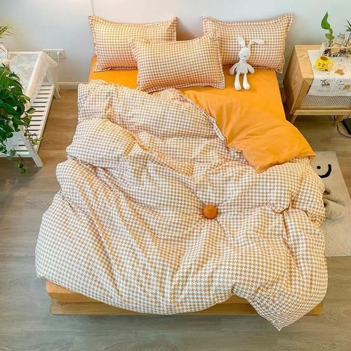 Juego Ropa De Cama Sabana +funda De Plumon 2 Plazas Bys33