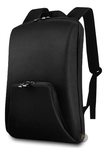 Mochila Bolsa Feminina Masculina Notebook Slim Reforçada Resistente Impermeável Executiva Ultraslim Cor Preto