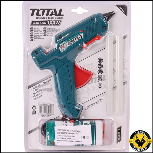 Imagen 6 de 10 de Pistola Para Silicona Eléctrica 100w Total - 11.2mm