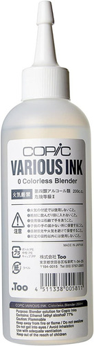 Copic Varius Ink Blender Para Marcadores 200 Ml