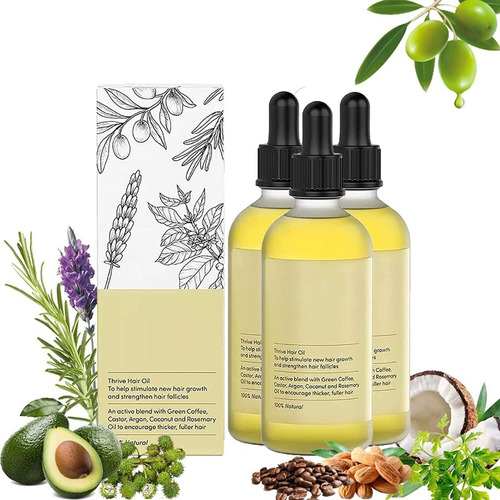 Aceite Químico Natural Para El Cabello - g a $68496