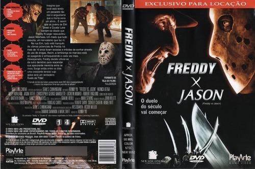 Freddy Vs Jason Dvd Original Lacrado