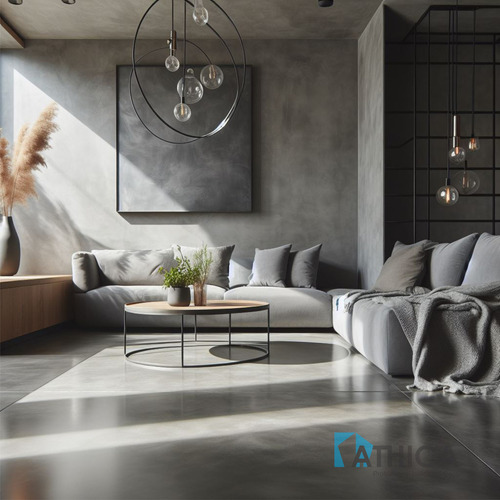 Athica Microcemento Base Gris Fina 26kg | Rinde Hasta 25m2
