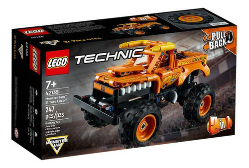 Lego® Technic Monster Jam El Toro Loco Cantidad De Piezas 247